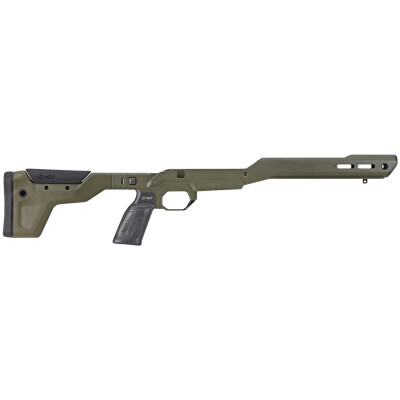 MDT HNT26 Folding Chassis System for Remington 700 Short Action ARCA Cobalt Green