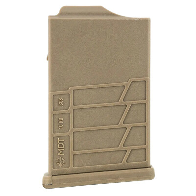 MDT Polymer 10 Round AICS Magazine .308/6.5 Creedmoor FDE