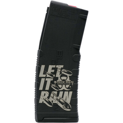 Black Rain Ordnance 30 Round AR-15 Magazine 5.56 NATO Let it Rain Bullets