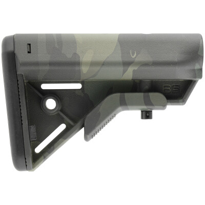 B5 Systems Bravo AR-15 Stock Black Multicam