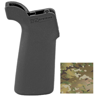 B5 Systems Type 23 P-Grip AR-15 Pistol Grip Polymer MultiCam