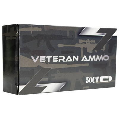 Hyperion Munitions Veteran 9mm Luger Ammunition 50 Rounds FMJ 115 Grain