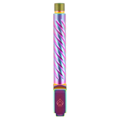 Ballistic Advantage Threaded Barrel for Glock 17 Gen 5 Iridescent Spiral Fluted Premium Series