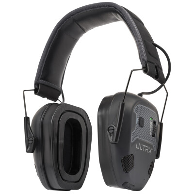 Allen ULTRX Bionic Fuse Bluetooth Electronic Earmuffs NRR 22dB Midnight Gray