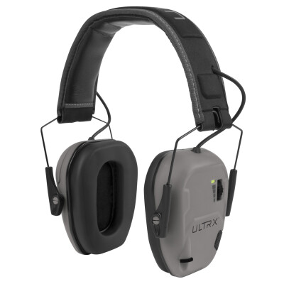 Allen ULTRX Bionic Electronic Earmuffs NRR 22dB Cement Gray