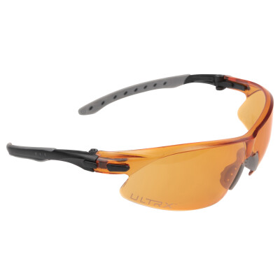 Allen ULTRX Keen Safety Shooting Glasses Black/Amber