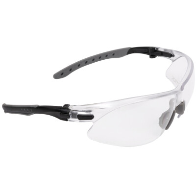 Allen ULTRX Keen Safety Shooting Glasses Black/Clear