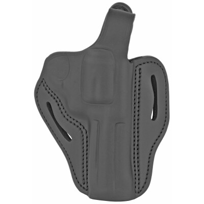 1791 Gunleather RVHX-2 OWB Thumbreak Belt Holster for K/L Frame Revolvers Right Hand Draw Leather Stealth Black