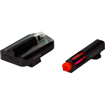 HIVIZ FASTDOT H3 Tritium/Fiber Optic Sights for Glock 9/40/357