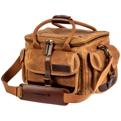 Federal Premium Range Bag Waxed Canvas Tan