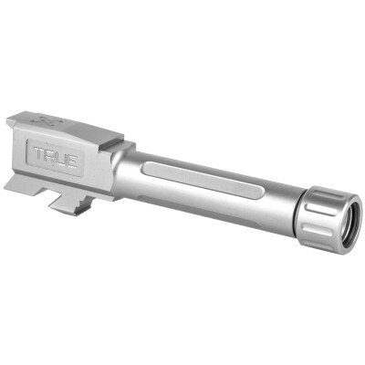 True Precision Glock 43 Replacement Barrel Threaded 1/2x28 Stainless Steel Finish