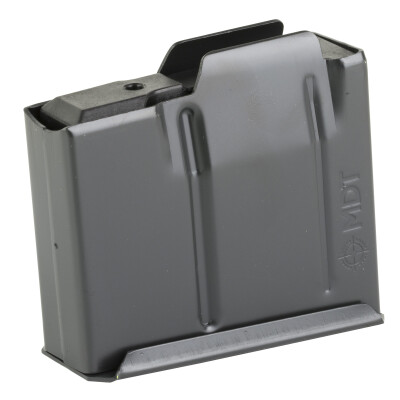 MDT .308 Winchester Metal Magazine Short Action Without Binder Plate 5 Round Black