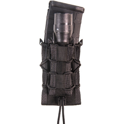 High Speed Gear Double Decker Rifle/Pistol Magazine TACO LT MOLLE Pouch Black