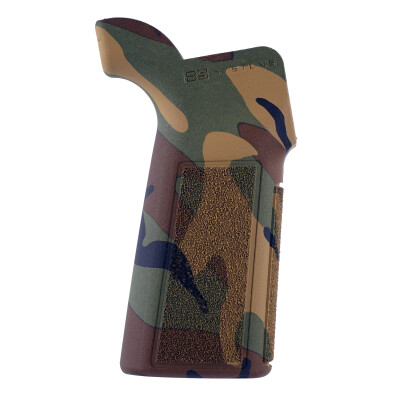 B5 Systems Type 23 P-Grip AR-15 Pistol Grip Polymer Woodland Camouflage