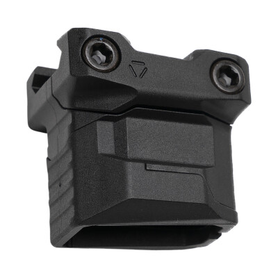 Strike Industries Picatinny Stacked Angled Grip with CMS Black