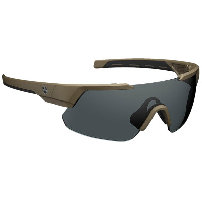 Magpul Defiant Eyewear Polarized Gray Lens FDE Frame