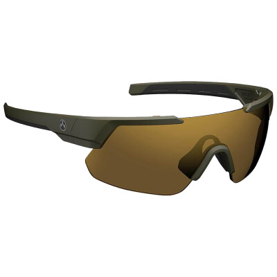 Magpul Defiant Eyewear Polarized Bronze/Gold Lens OD Green Frame