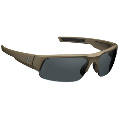 Magpul Helix Eyewear Polarized Gray Lens FDE Frame