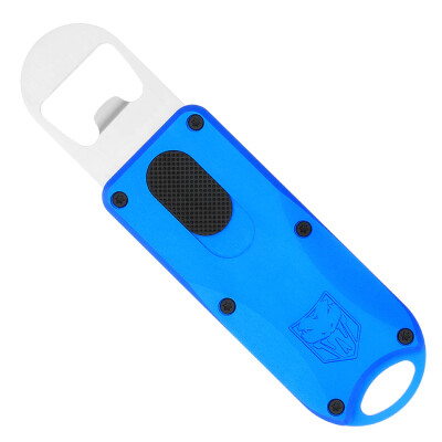 CobraTec OTF Bottle Opener Aluminum/Steel Blue