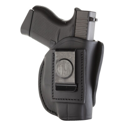 1791 Gunleather 4 Way WH-2 Multi-Fit IWB/OWB Concealment Holster for .380 ACP Semi Auto Models Right Hand Draw Leather Stealth Black