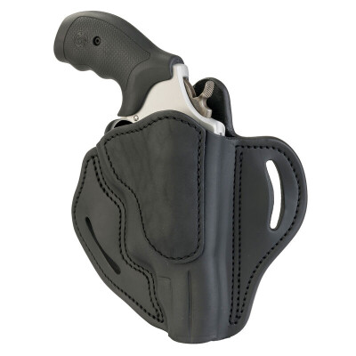 1791 Gunleather RVH-3 OWB Belt Holster for Z Frame Revolvers Right Hand Draw Leather Black