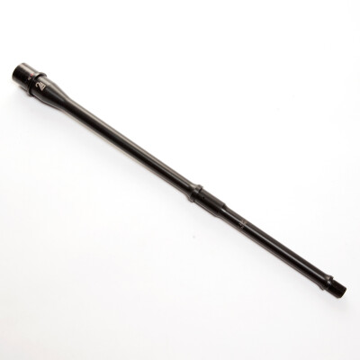 2A Armament AR-15 Barrel 16" Lightweight Pencil Profile 5.56 NATO Mid-Length Gas System Threaded 1/2x28 Muzzle 416-R Stainless Steel Barrel QPQ Nitride Matte Black