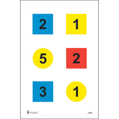 Action Target Discretionary Command Training Paper Target 23"x35" 100 Count