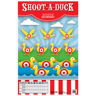 Action Target Shoot A Duck Target 23" x 35" 100 Count
