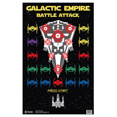Action Target Galactic Empire Battle Attack Target 100 Pack