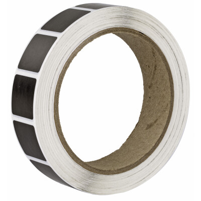 Action Target Roll of 1000 7/8" Square Target Paster Black