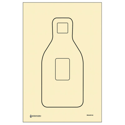 Action Target FBI QIT-03 Qualification Target 100 Pack