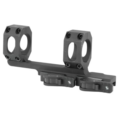 ADM Recon One Piece Scope Mount 30mm Tube Diameter 20 MOA Bias 2" Offset Standard QD Auto Lock Lever Aluminum Black