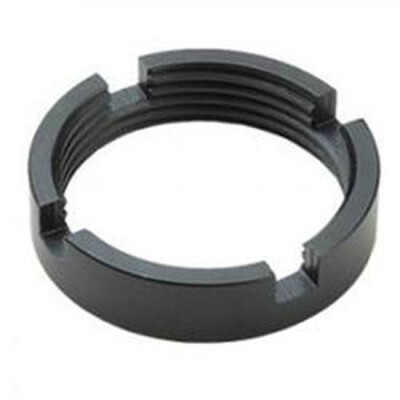 Advanced Technology AR-15 Steel Castle Nut Universal Receiver Extension Steel Black A.5.10.1020