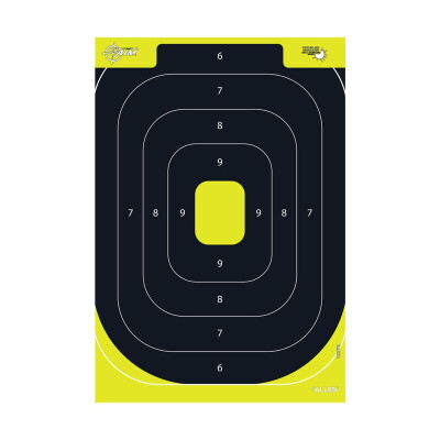 Allen EZ Aim Splash Reactive Paper Shooting Targets