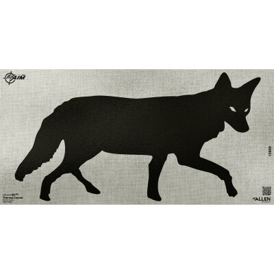 Allen EZ Aim Thermal ID Coyote Paper Target 24"x12"