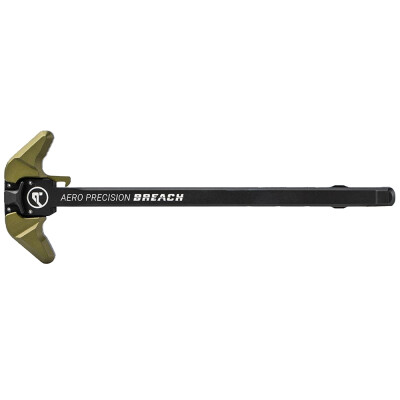 Aero Precision AR-10 BREACH Charging Handle Large Lever Black/OD Green