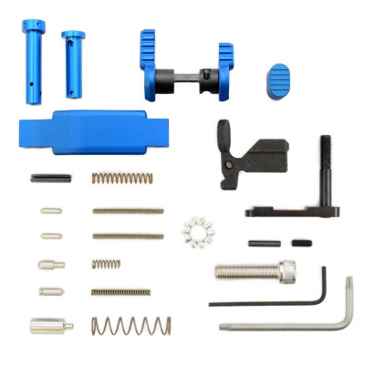 Armaspec AR-15 Superlight Lower Parts Kit Steel Blue