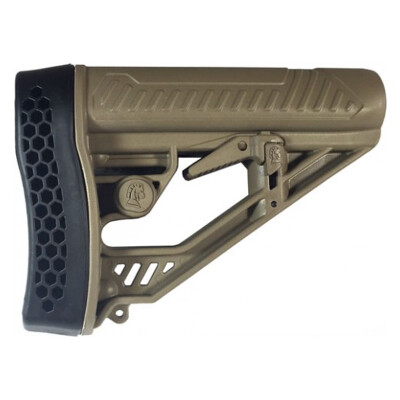 Adaptive Tactical EX Performance AR-15/AR-10 Adjustable M4-Style Stock Mil-Spec FDE AT-02012-E