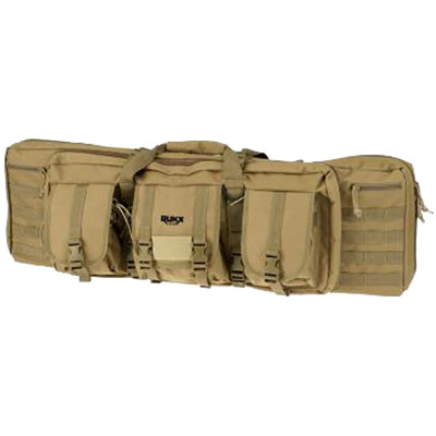 American Tactical Inc Rukx Gear 36" Tactical Double Gun Case Tan