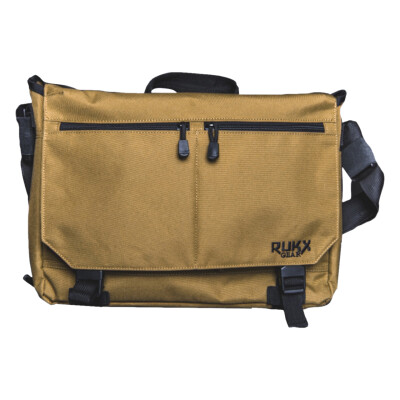 ATI RUKX Gear Discrete Business Bag With Concealed Pistol Pocket Tan 600D Polyester