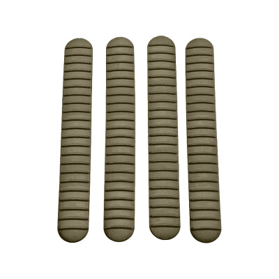 B5 Systems M-LOK Rail Cover 4-Pack OD Green