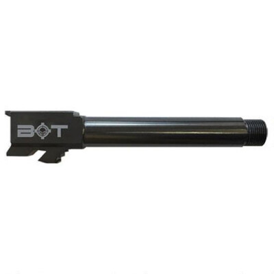 Backup Tactical Threaded Glock 17 Drop In Replacement Barrel 9mm Luger 1/2x28" 416 Stainless Steel Matte Black Finish