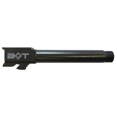 Backup Tactical Threaded Glock 19 Drop In Replacement Barrel 9mm Luger 1/2x28" 416 Stainless Steel Matte Black Finish