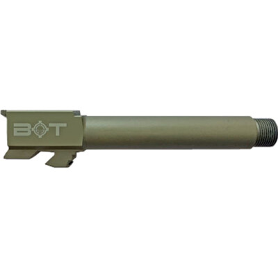 Backup Tactical Threaded for Glock 19 Drop In Replacement Barrel 9mm Luger 1/2x28" 416 Stainless Steel OD Green