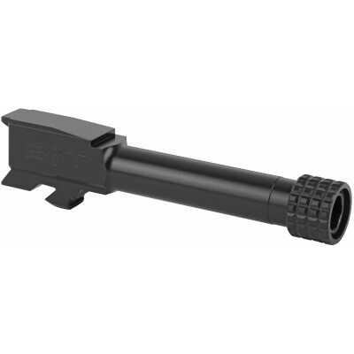 Backup Tactical Threaded Barrel Glock 43/43X 9mm Luger Stainless Steel Black Nitride Finish