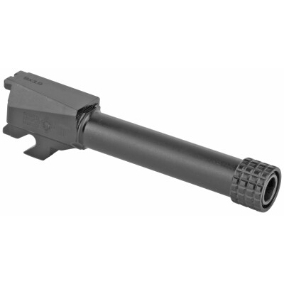 Backup Tactical Drop In Replacement Threaded Barrel for SIG Sauer P320 Compact 9mm Luger 1/2x28 Nitride Finish Black