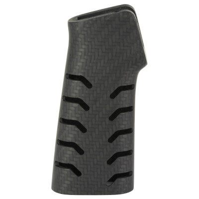 BATTLEARMS AR-15 Ultralight Chevron Pistol Grip Carbon Fiber Black
