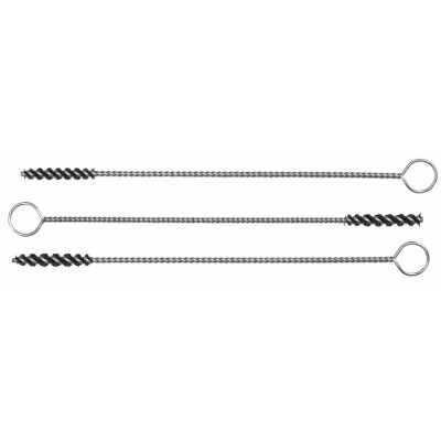 Birchwood Casey Handgun Looped Cleaning Brushes 9" Length Nylon Bristles 3 Pack
