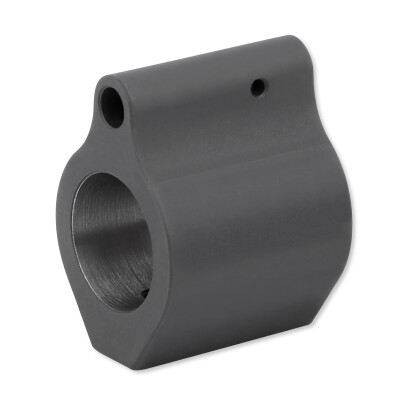 Bravo Company Manufacturing BCM Low Profile Gas Block AR-15 .625" Diameter Gas Seat Barrel Machined Steel Phosphate Finish Matte Black BCMLGB625