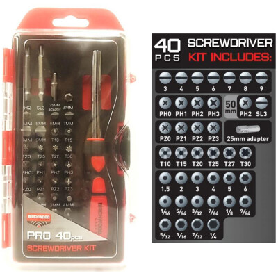 Birchwood Casey Pro Screwdriver Kit 40 Piece